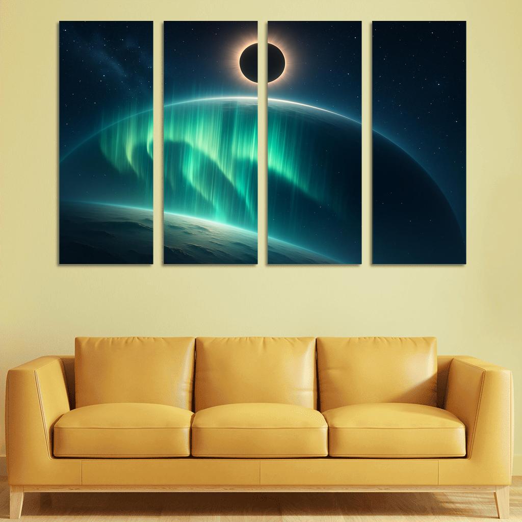 Silent Aurora Of A Tidally Locked Exoplanet decor