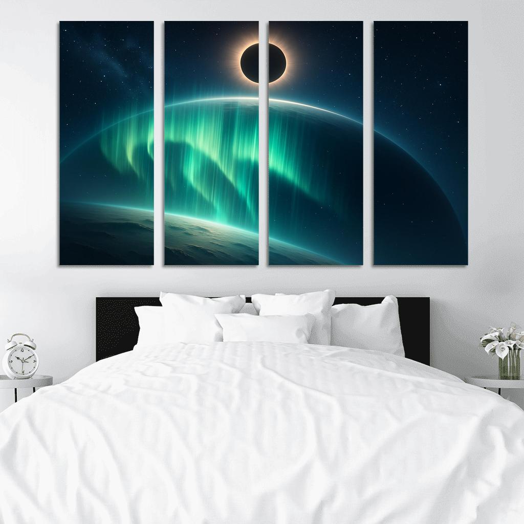 Silent Aurora Of A Tidally Locked Exoplanet decor