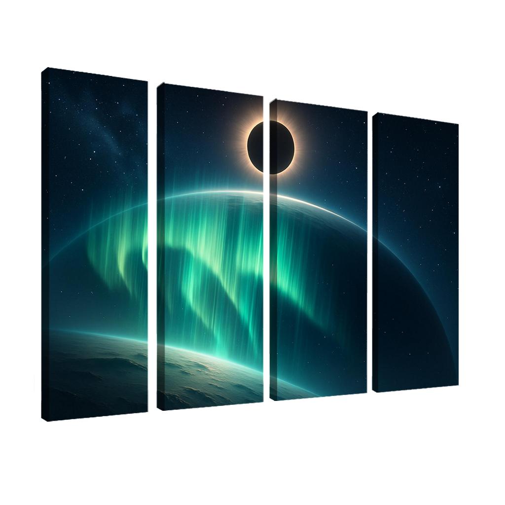 Silent Aurora Of A Tidally Locked Exoplanet decor