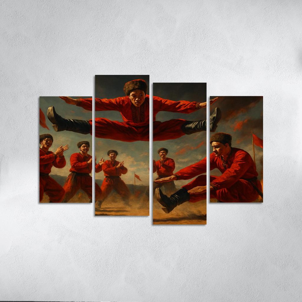 Hopak Fire wall decor