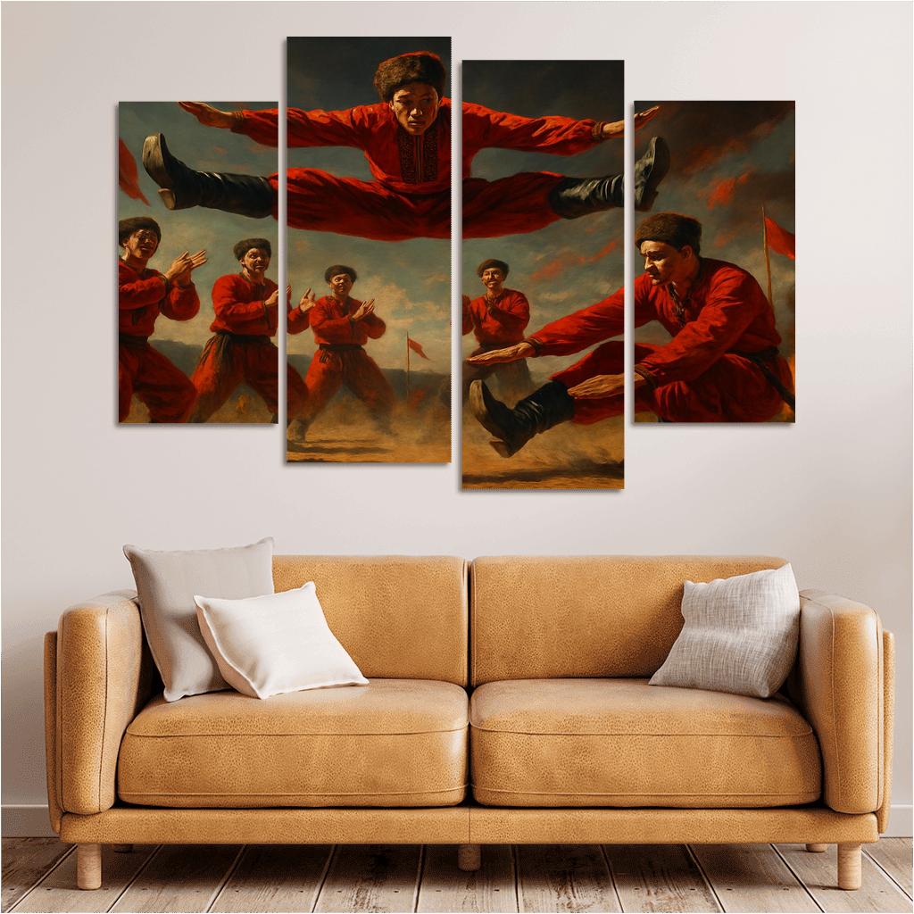 Hopak Fire wall decor