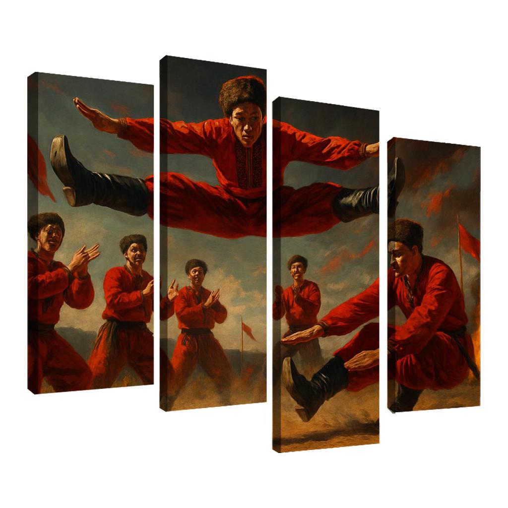 Hopak Fire wall decor