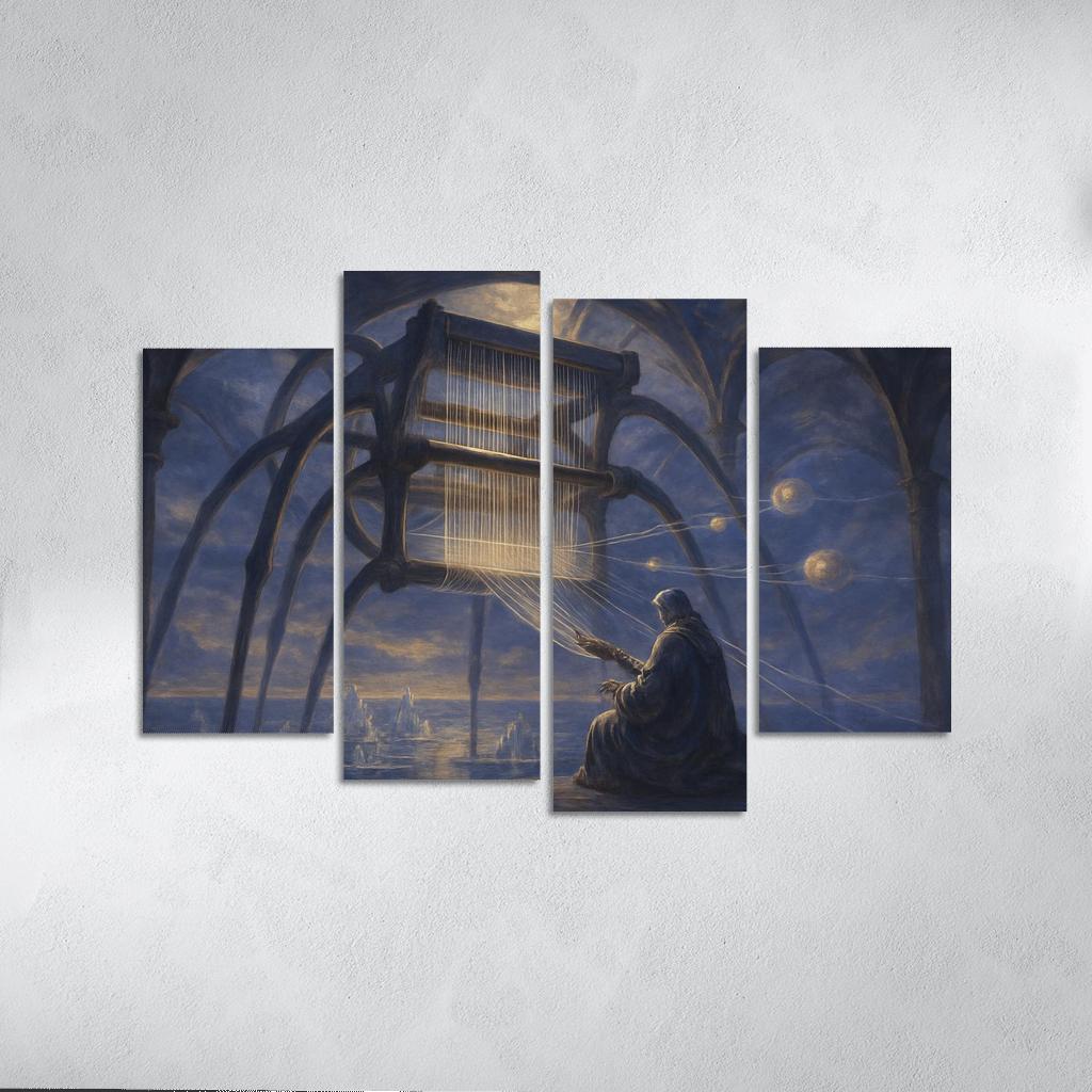 The Aetherloom Weaver wall art