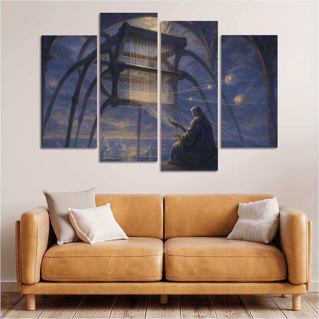 The Aetherloom Weaver wall art