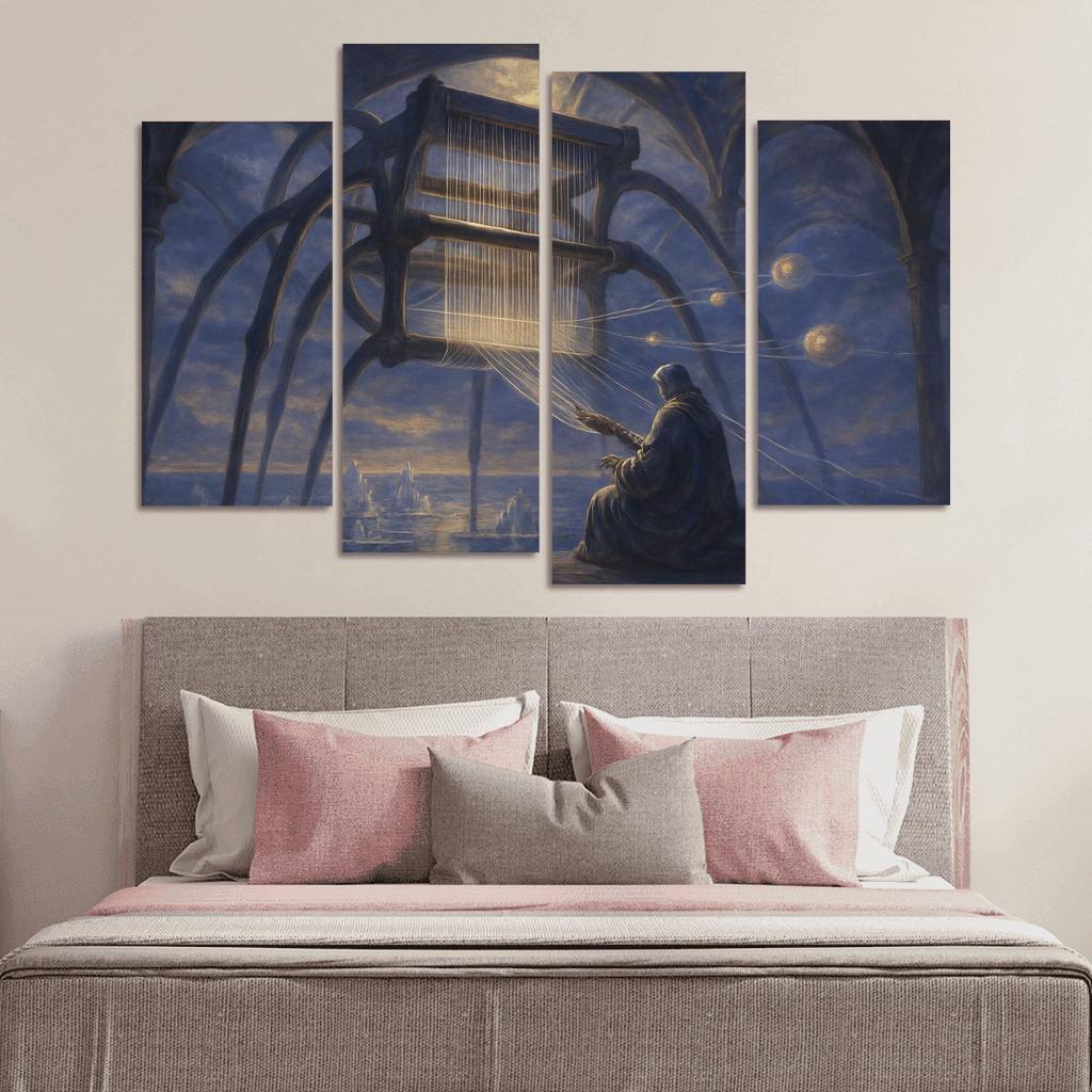 The Aetherloom Weaver wall art