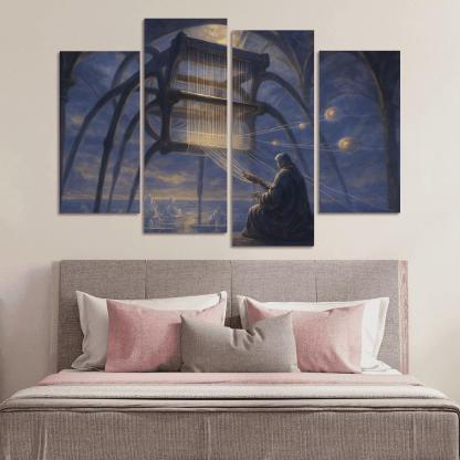 The Aetherloom Weaver wall art