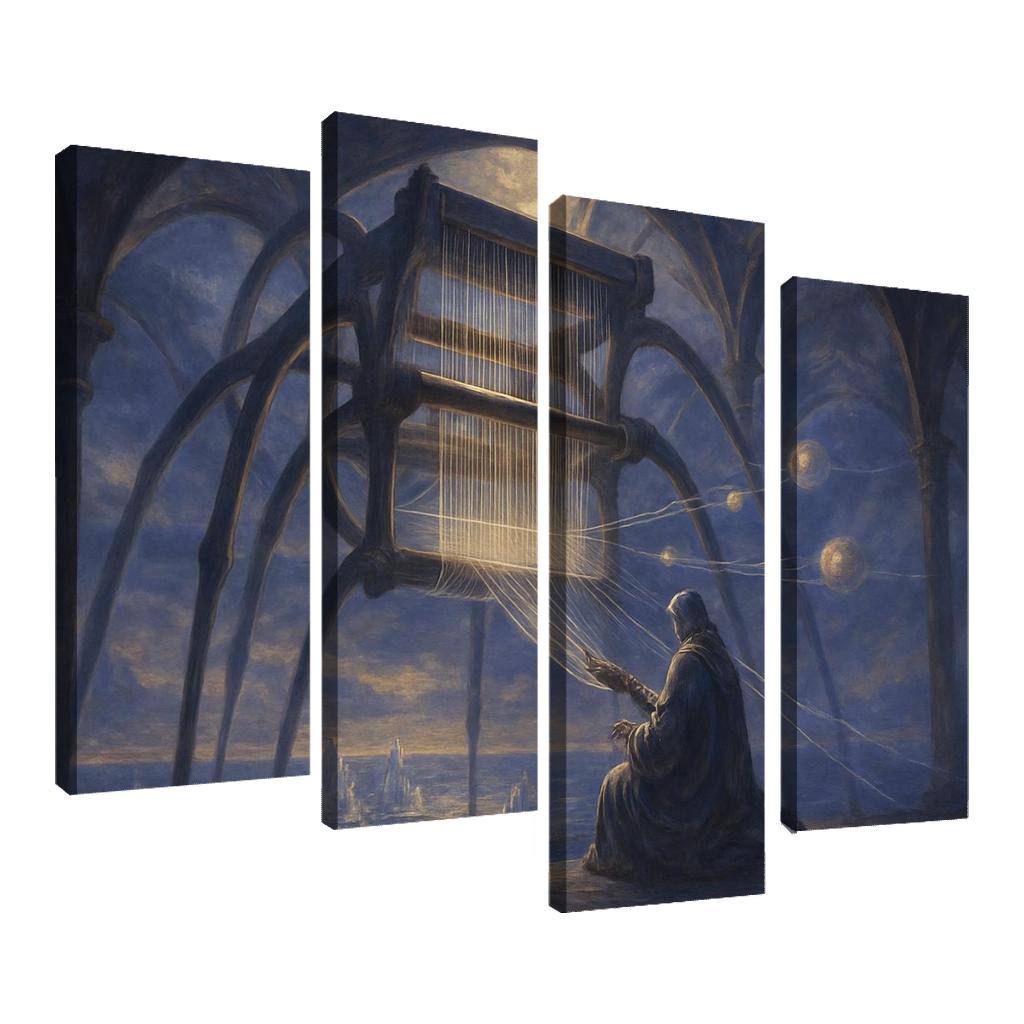 The Aetherloom Weaver wall art