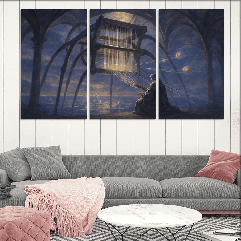 The Aetherloom Weaver wall art