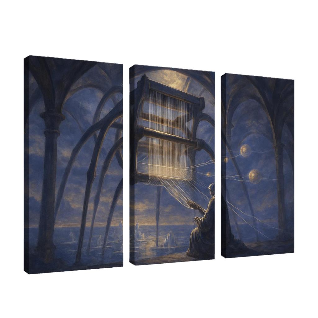The Aetherloom Weaver wall art