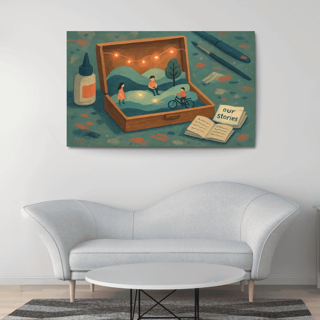 Pocket Diorama Storytelling art trends