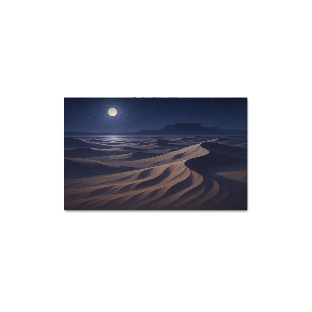 Moonlit Dunes Of Silver Expanse art trends