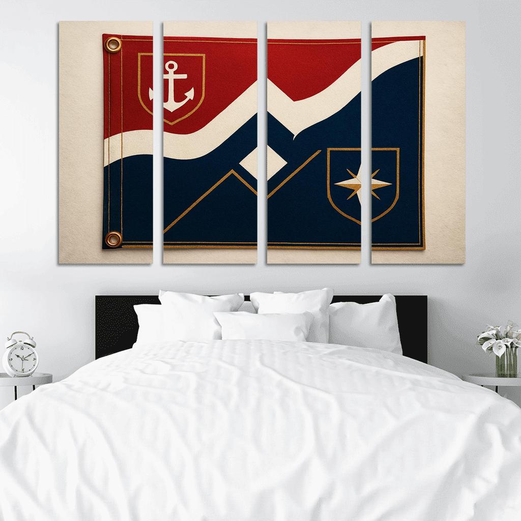 Heraldic Tide Maritime Signal Reimagined one-piece frames