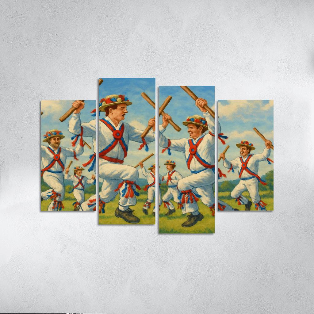 Morris Dance Revival wall decor