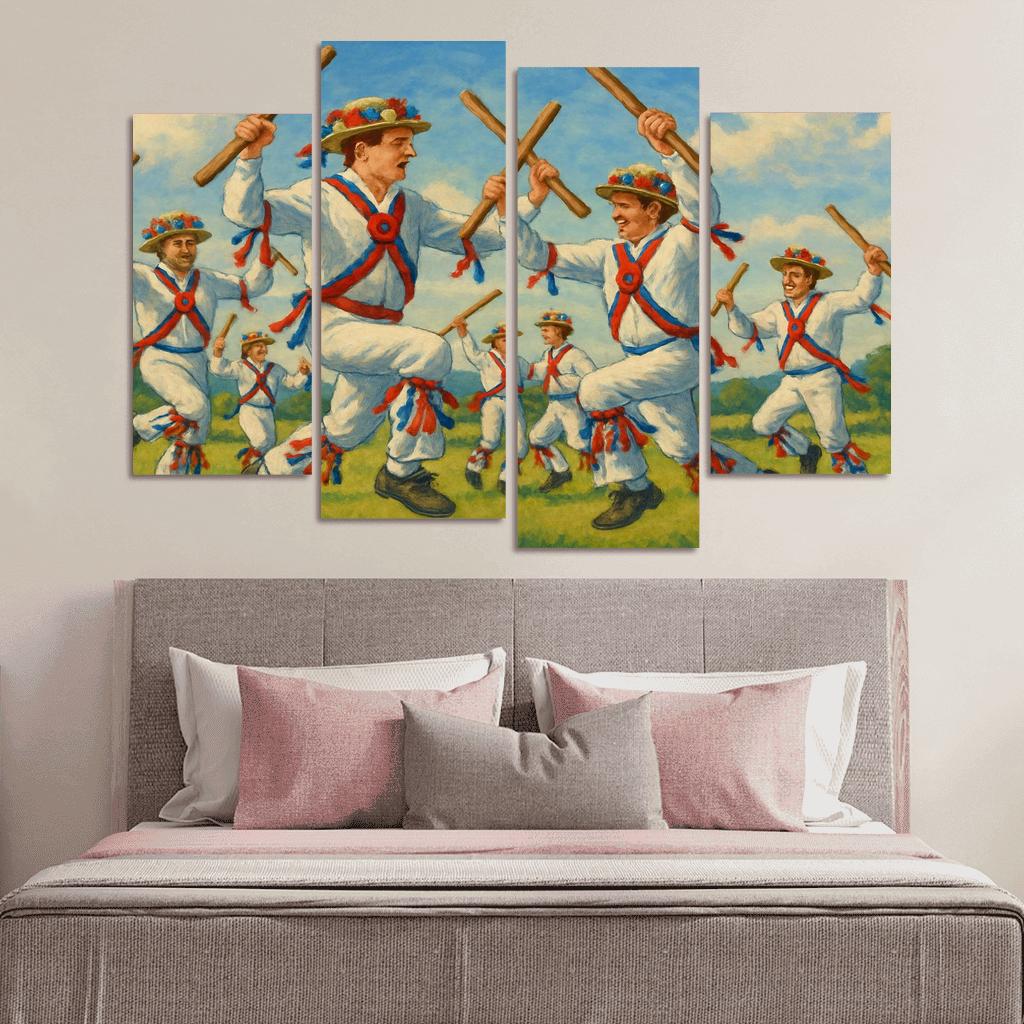 Morris Dance Revival wall decor