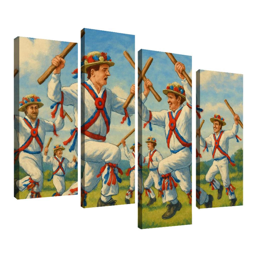 Morris Dance Revival wall decor
