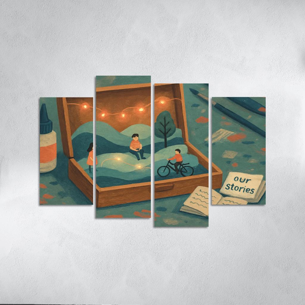 Pocket Diorama Storytelling art trends