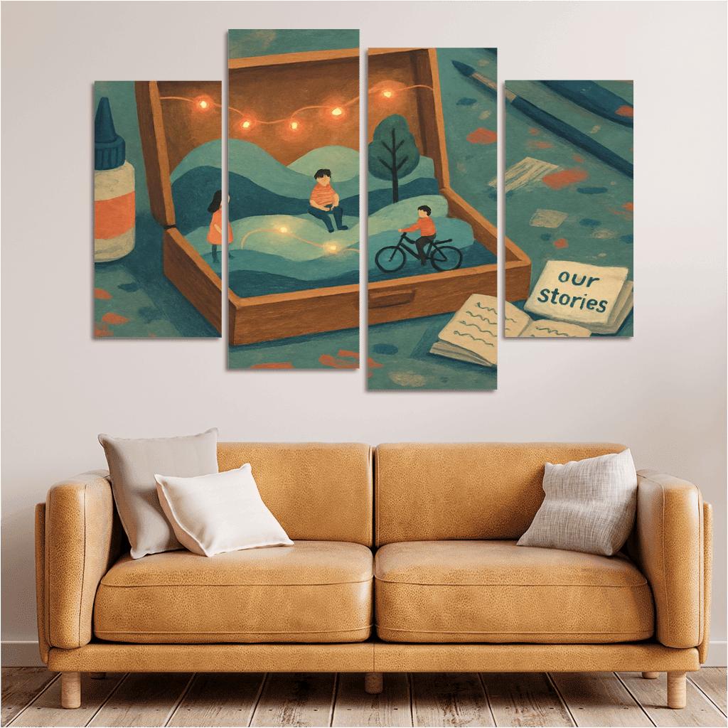 Pocket Diorama Storytelling art trends