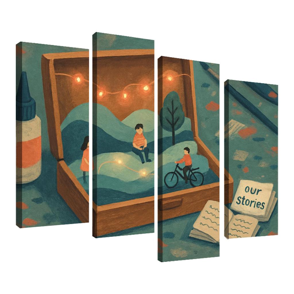 Pocket Diorama Storytelling art trends