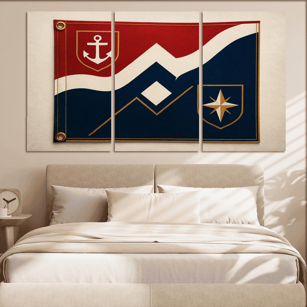 Heraldic Tide Maritime Signal Reimagined one-piece frames