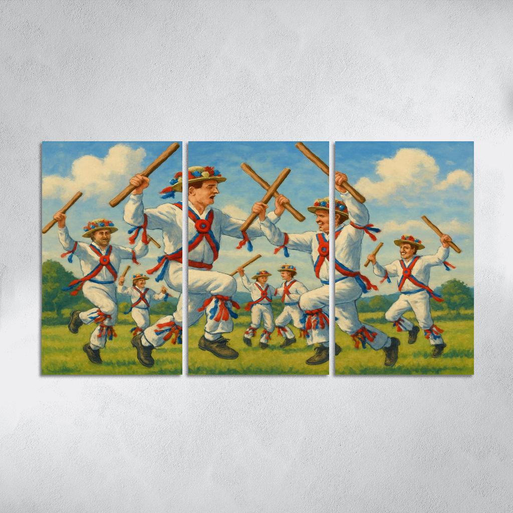 Morris Dance Revival wall decor