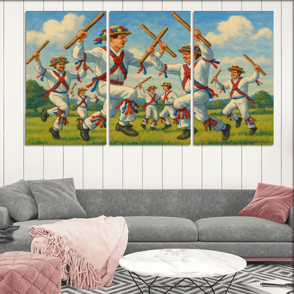 Morris Dance Revival wall decor
