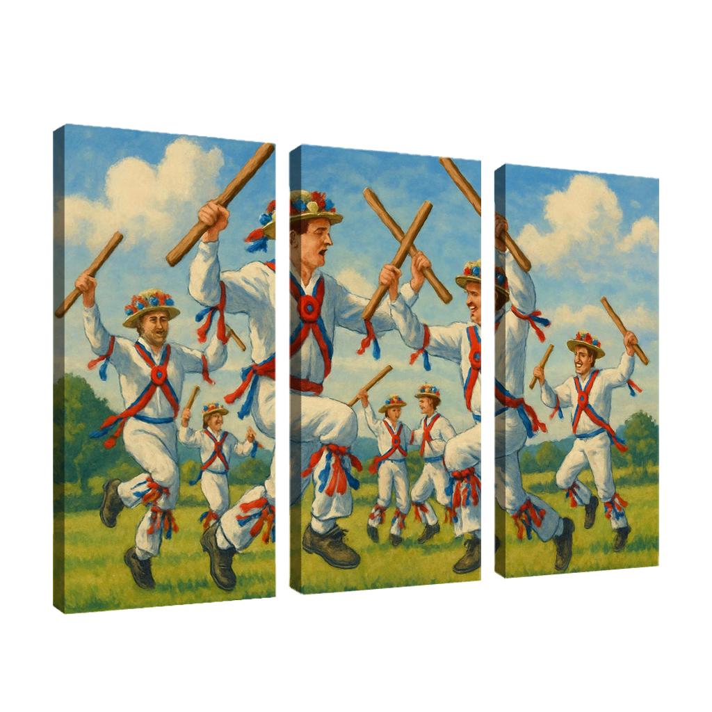 Morris Dance Revival wall decor