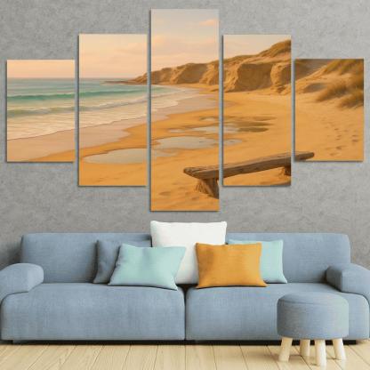 Whispering Sand Cove premium artwork frames