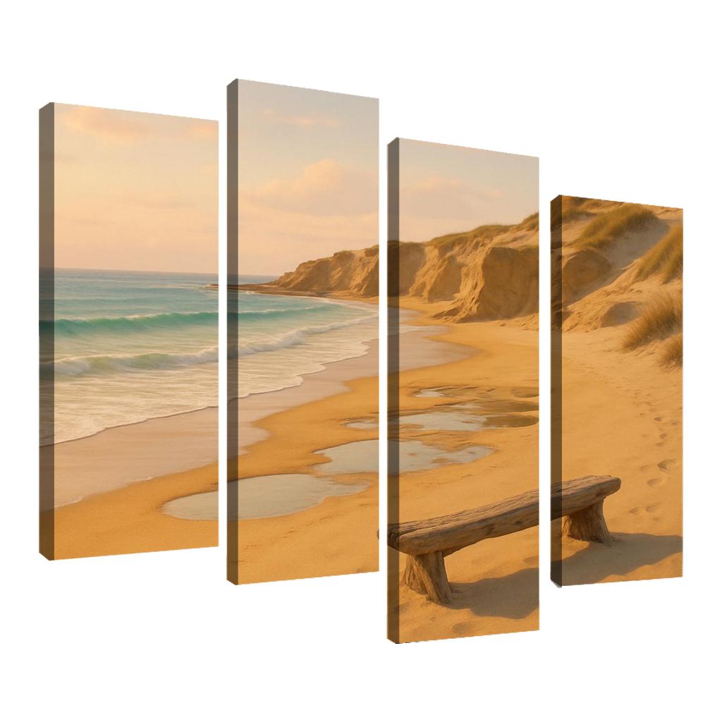 Whispering Sand Cove premium artwork frames