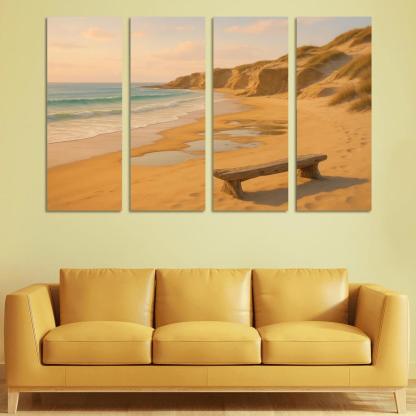 Whispering Sand Cove premium artwork frames