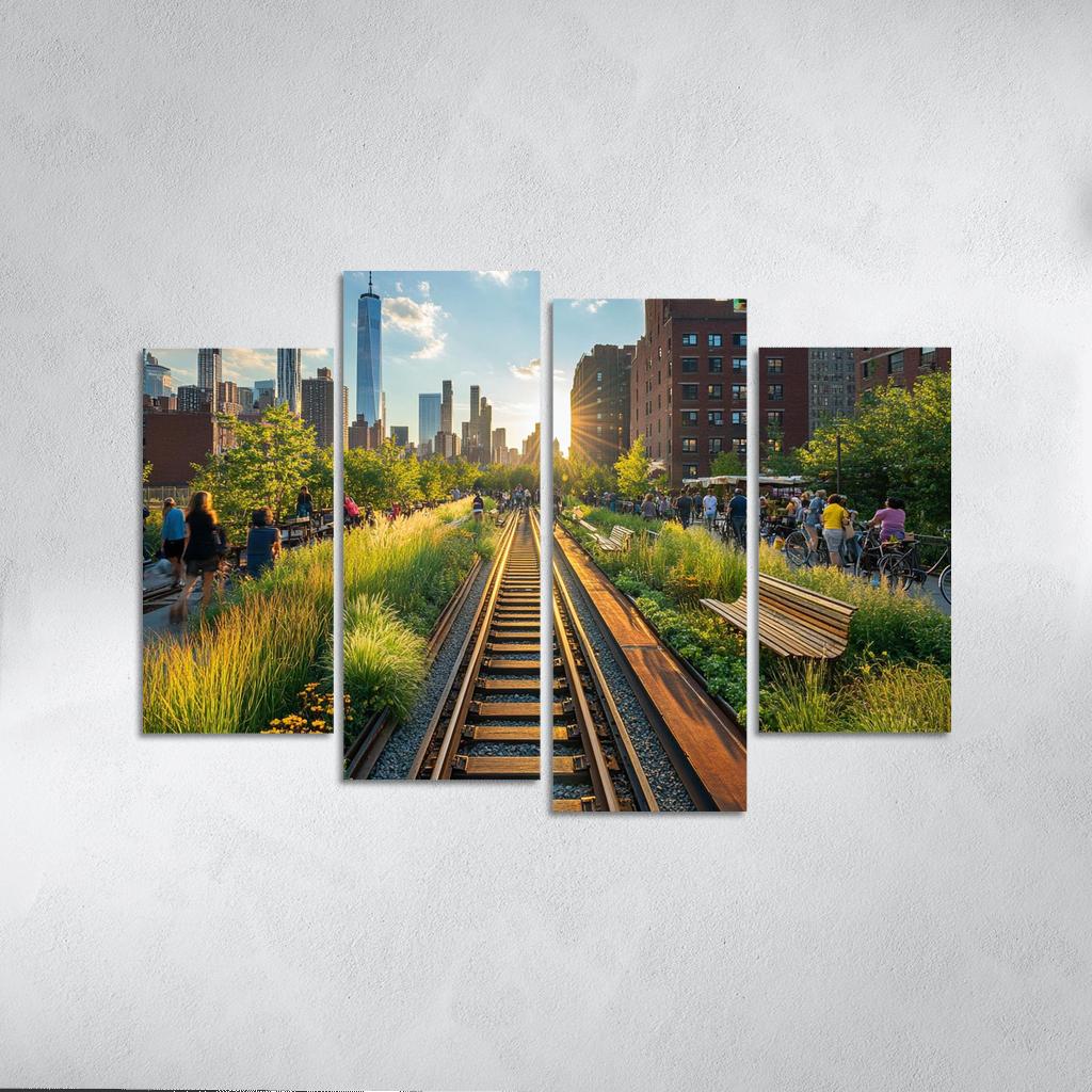 The High Line Park wall decor