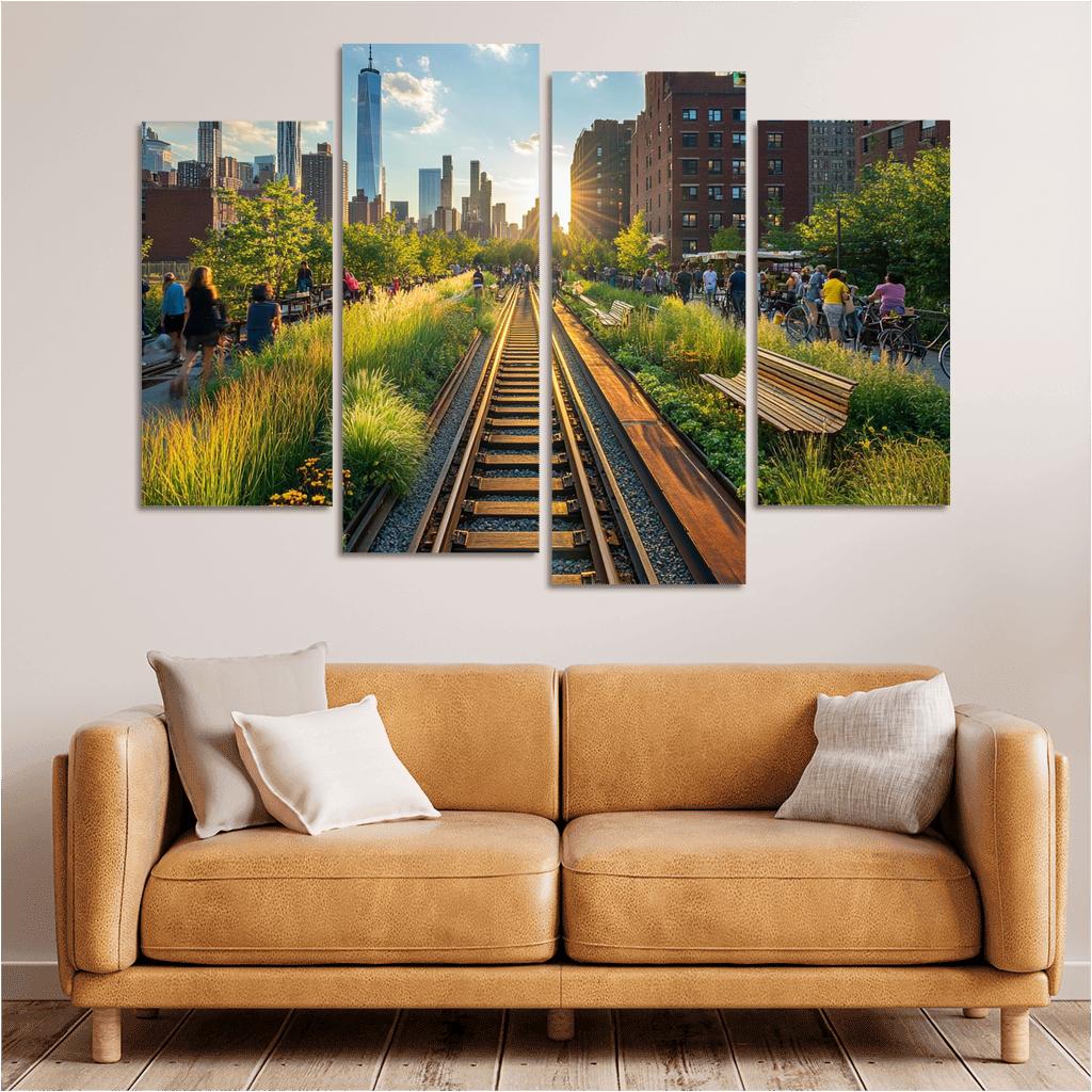 The High Line Park wall decor