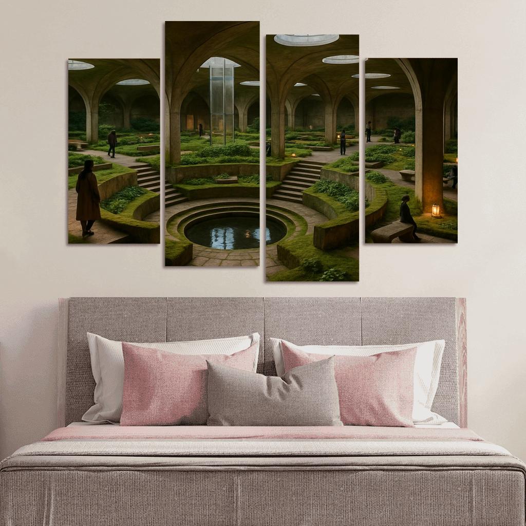 Subterranean Light Gardens one-piece frames