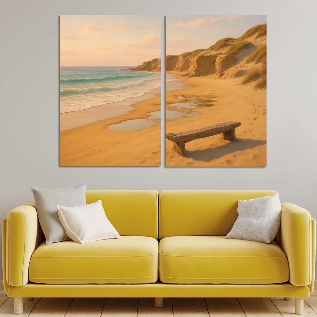 Whispering Sand Cove premium artwork frames