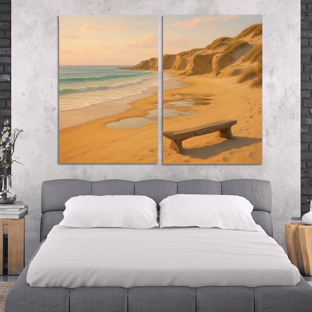 Whispering Sand Cove premium artwork frames