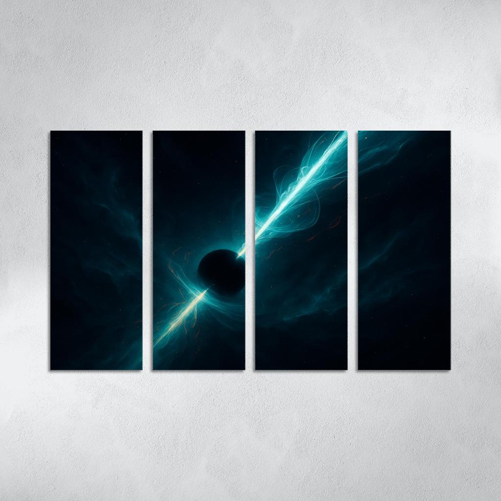 Whisper Of A Primordial Black Hole Jet modern paintings frame