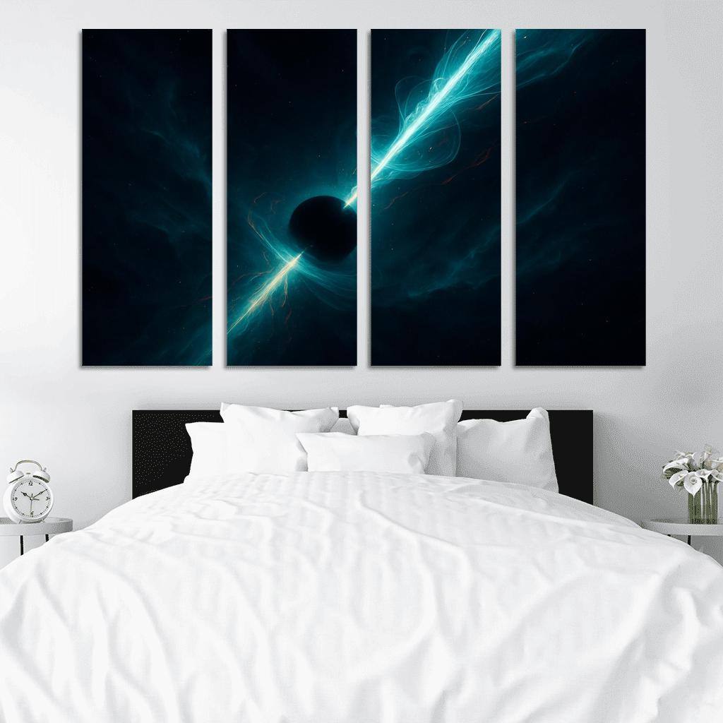 Whisper Of A Primordial Black Hole Jet modern paintings frame