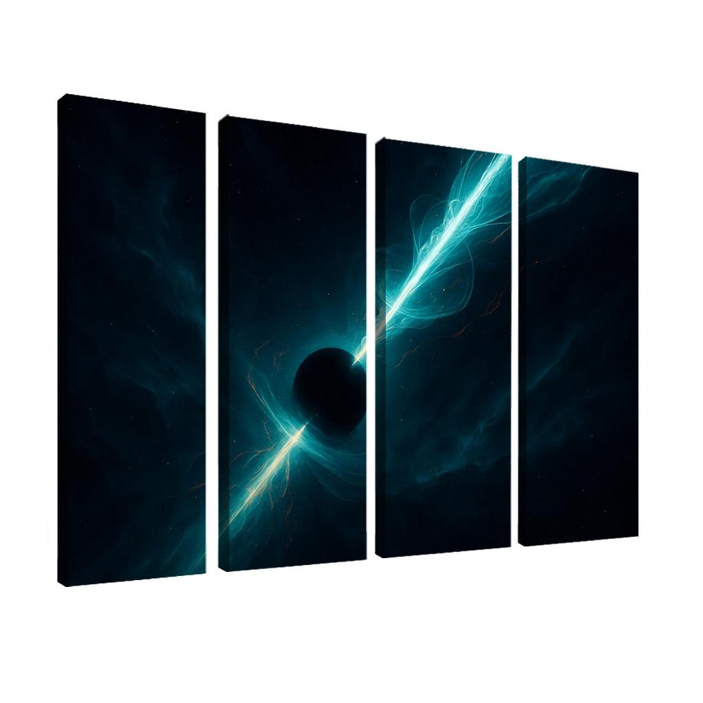 Whisper Of A Primordial Black Hole Jet modern paintings frame