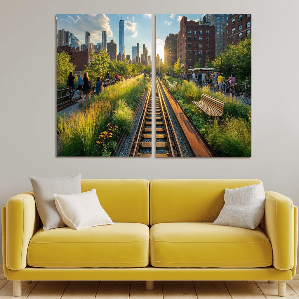 The High Line Park wall decor