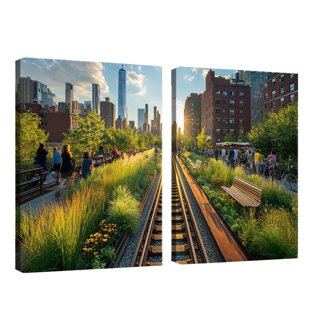 The High Line Park wall decor