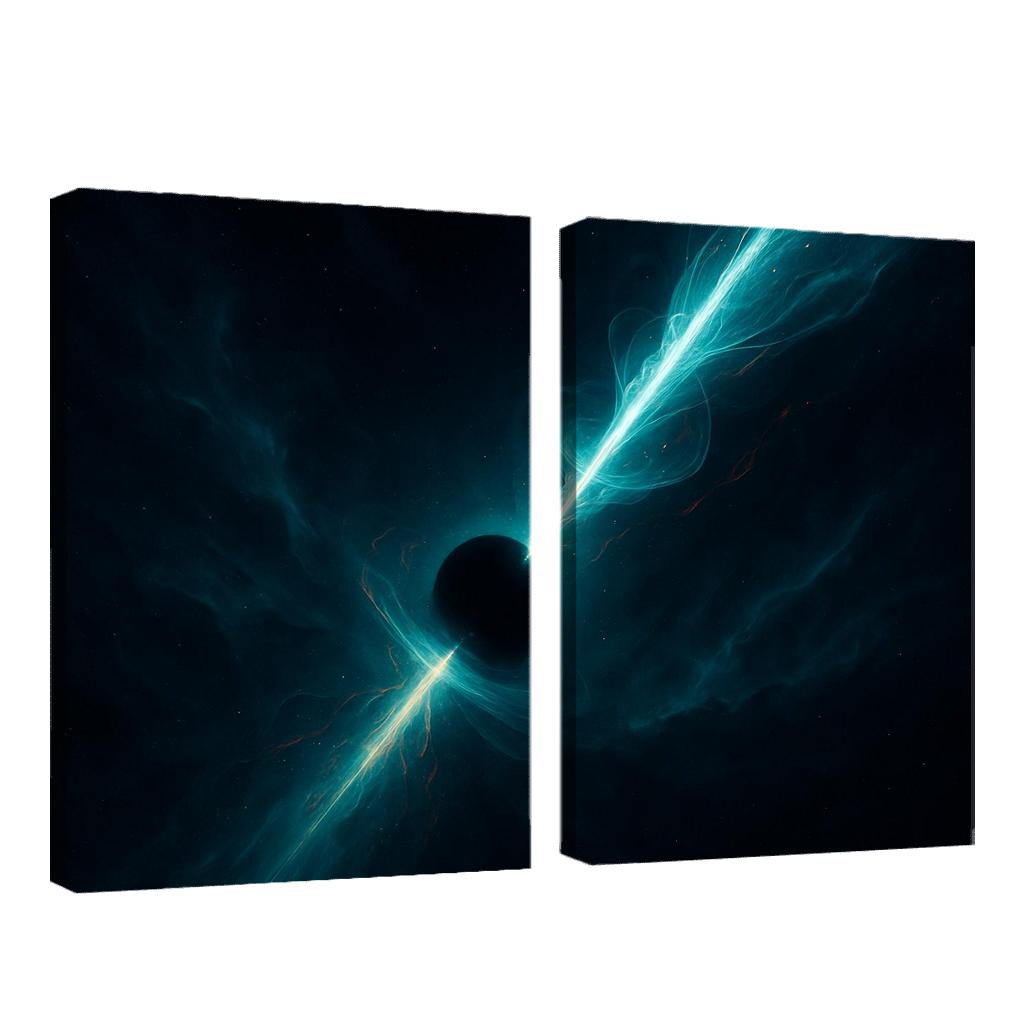 Whisper Of A Primordial Black Hole Jet modern paintings frame