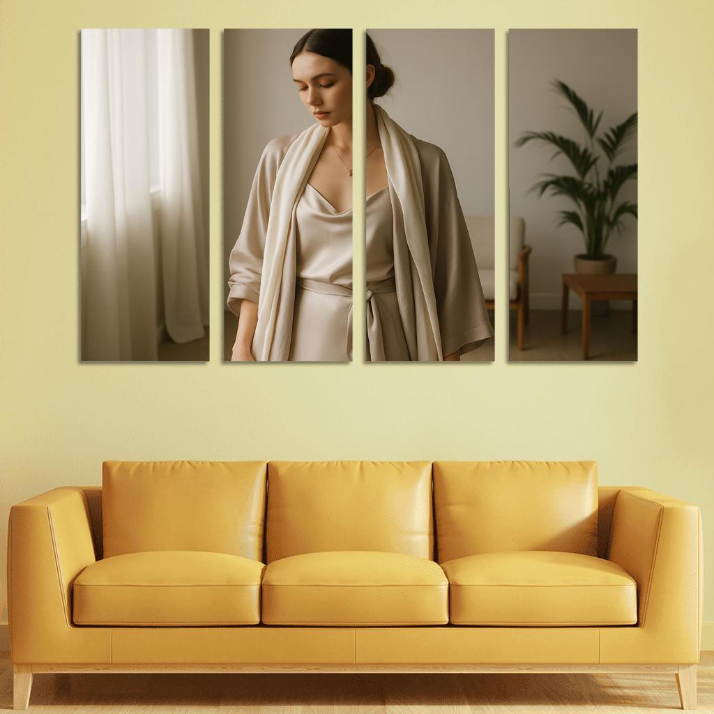 Luminous Silk Layering one-piece frames