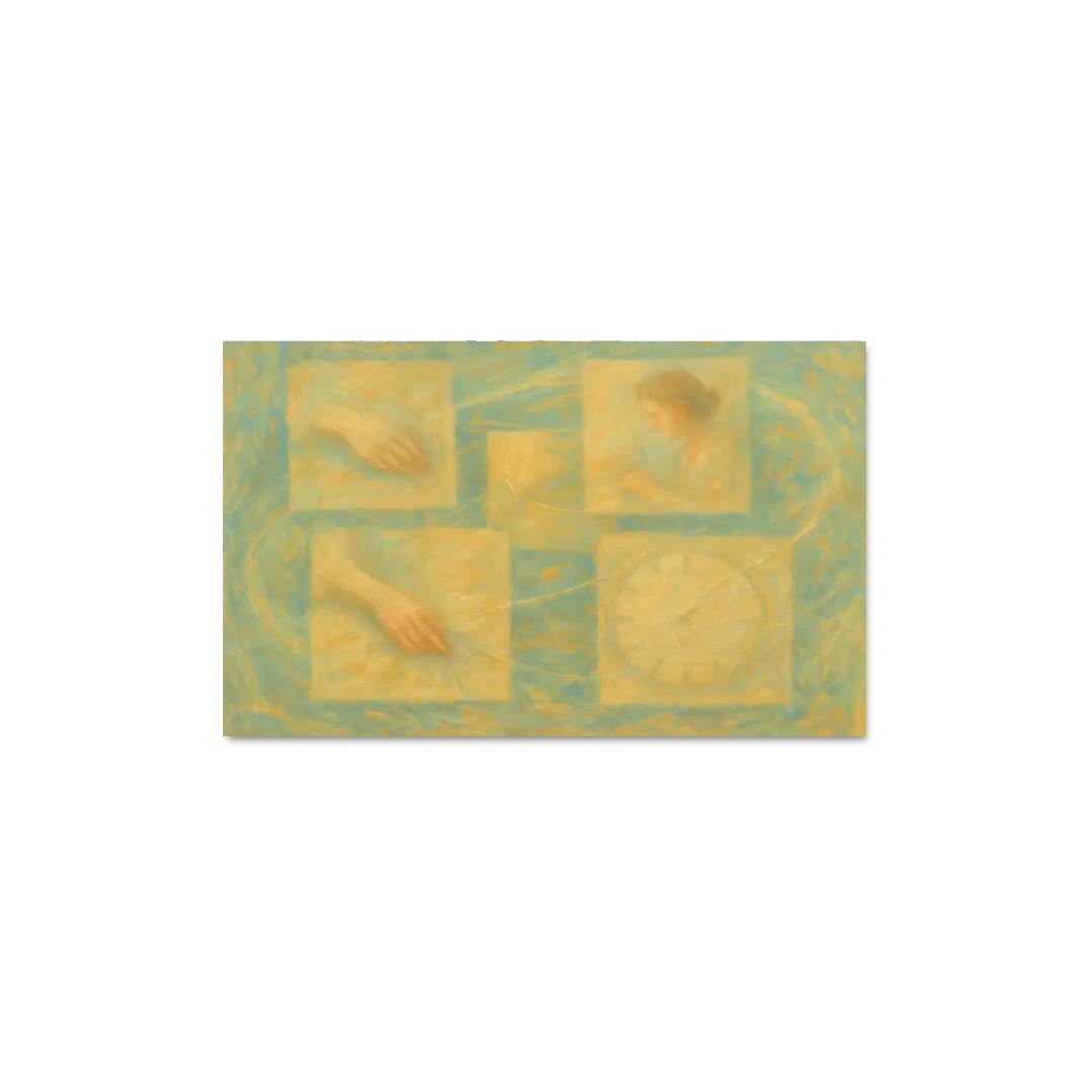Canvas Of Forgotten Mornings wall art