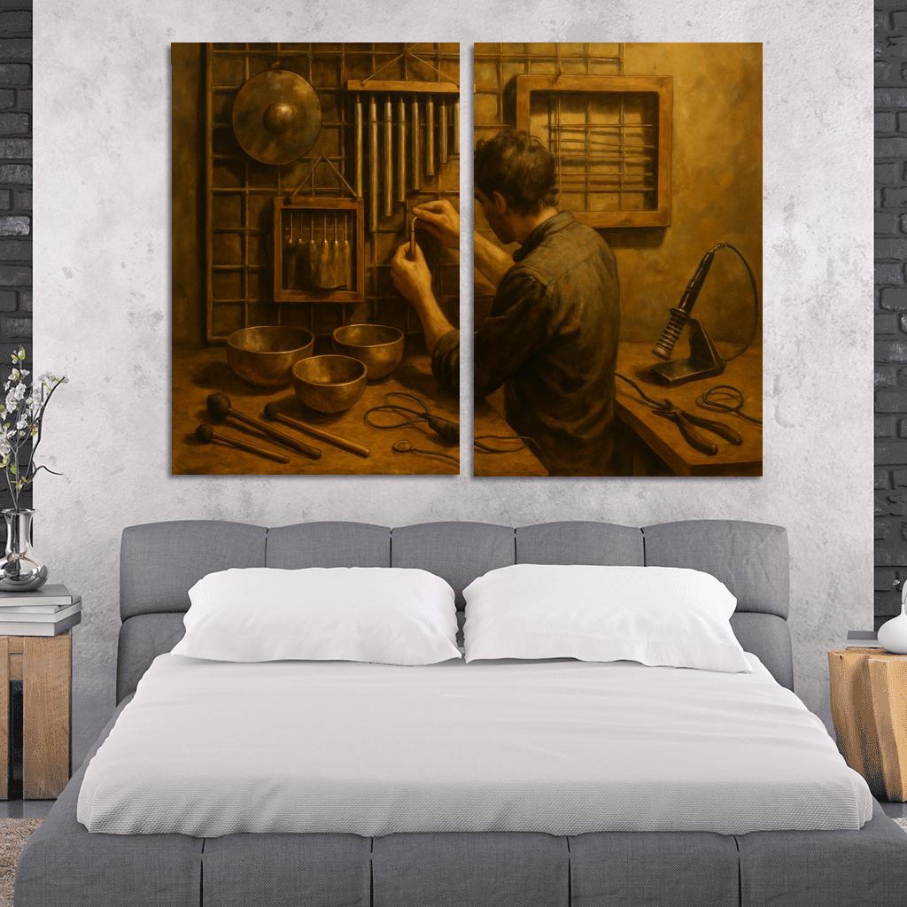 Analog Sound Sculpture premium artwork frames