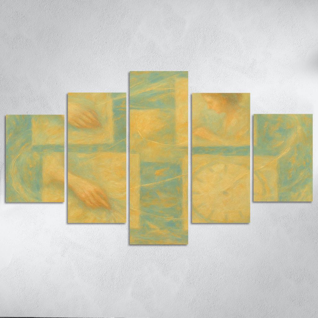 Canvas Of Forgotten Mornings wall art