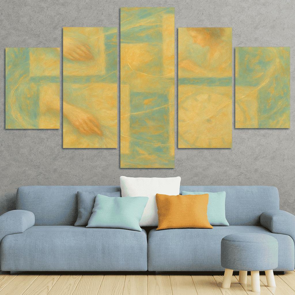 Canvas Of Forgotten Mornings wall art