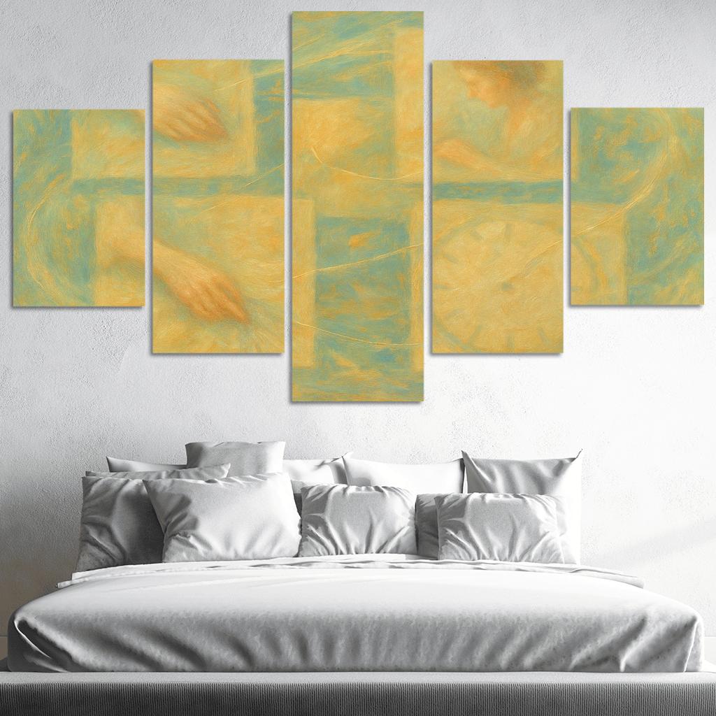 Canvas Of Forgotten Mornings wall art