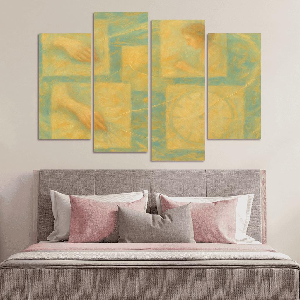 Canvas Of Forgotten Mornings wall art