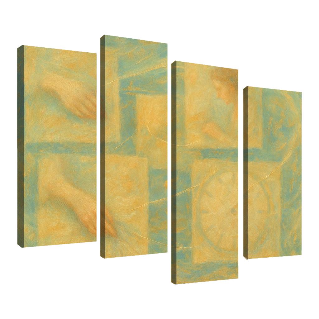 Canvas Of Forgotten Mornings wall art