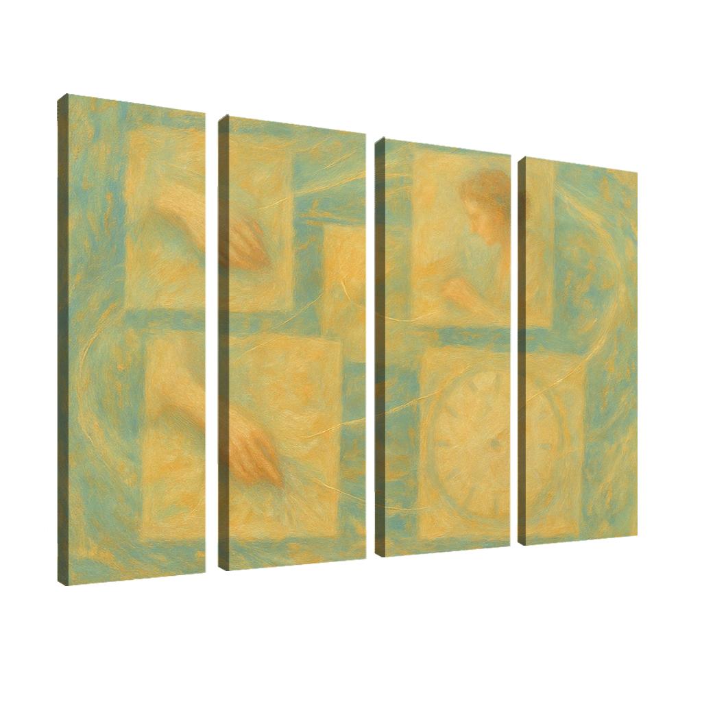 Canvas Of Forgotten Mornings wall art