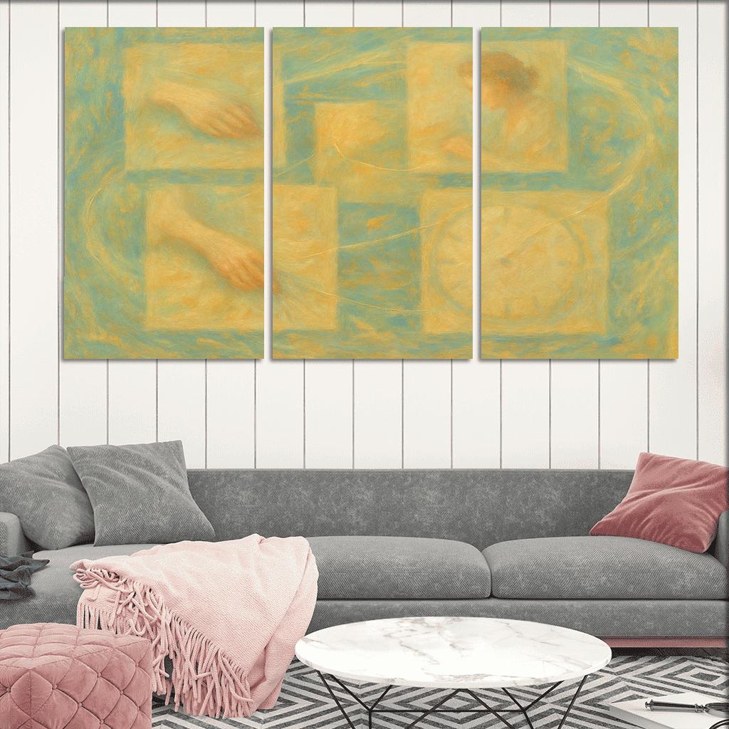 Canvas Of Forgotten Mornings wall art